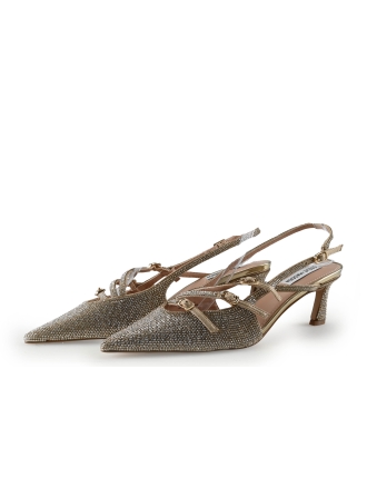 Steve Madden Slingbacks Goud 338354
 Maat 39
 