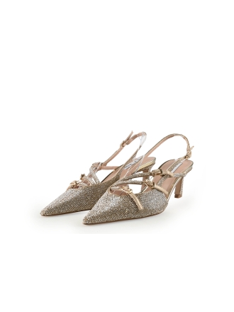 Steve Madden Pumps Goud 338359
 Maat 38½
 