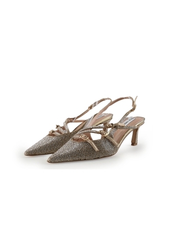 Steve Madden Pumps Goud 338362
 Maat 39
 