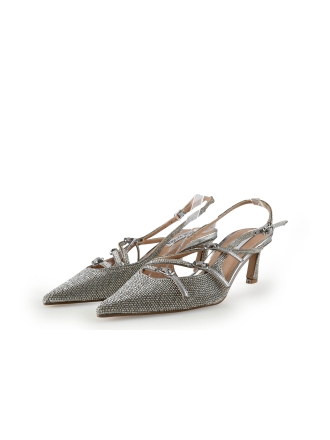 Steve Madden Pumps Zilver 338431
 Maat 39
 