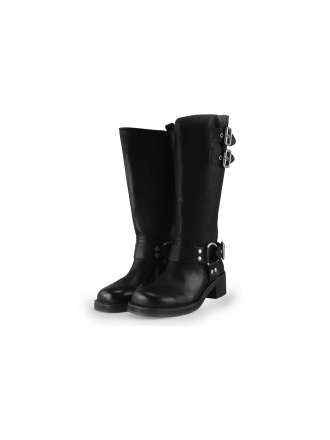 Steve Madden Biker boots Zwart 338547
 Maat 38
 