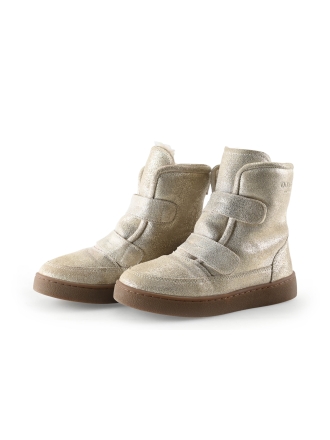 Donsje Amsterdam Enkellaarzen Zilver 338726
 Maat 28
 