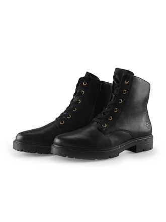Rieker Veterboots Zwart 338877
 Maat 42
 