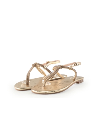 Mia&jo Sandalen Goud 338957
 Maat 37
 