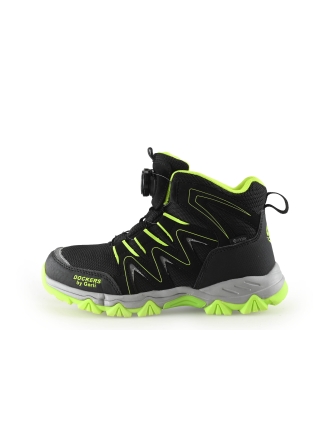 Dockers By Gerli Veterboots Zwart 339052
 Maat 35
 