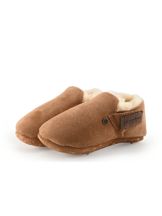 Warmbat Pantoffels Cognac 339097
 Maat 28
 