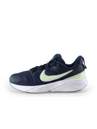 Nike Sneakers Blauw 339166
 Maat 32
 