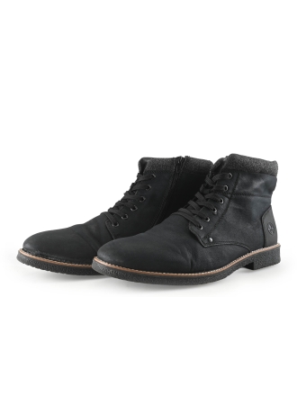 Rieker Veterboots Zwart 339266
 Maat 46
 
