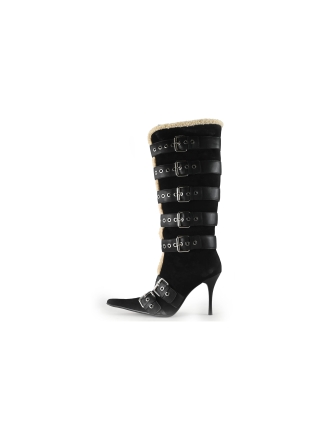 Jeffrey Campbell Laarzen Zwart 339278
 Maat 38
 