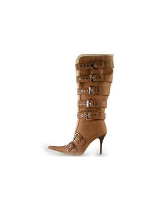 Jeffrey Campbell Laarzen Bruin 339293
 Maat 39
 