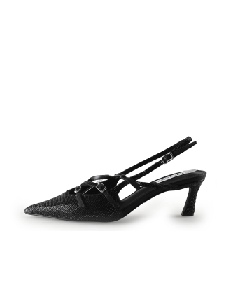 Steve Madden Slingbacks Zwart 339328
 Maat 39
 