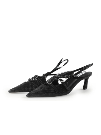 Steve Madden Slingbacks Zwart 339333
 Maat 37
 