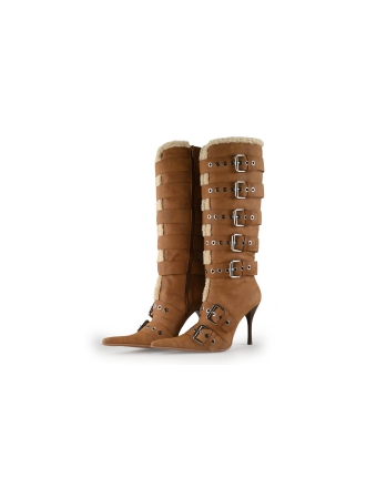 Jeffrey Campbell Laarzen Bruin 339360
 Maat 37
 