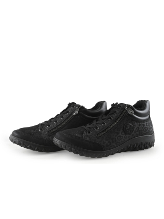 Rieker Veterboots Zwart 339362
 Maat 40
 