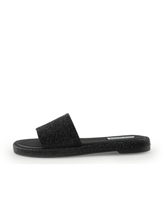 Steve Madden Slippers Zwart 339397
 Maat 39
 