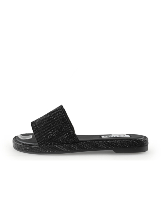 Steve Madden Muiltjes Zwart 339428
 Maat 37½
 