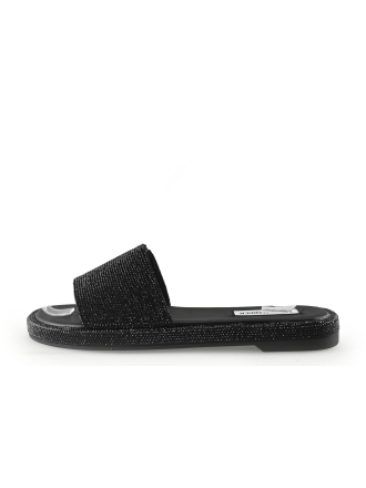 Steve Madden Muiltjes Zwart 339488
 Maat 38½
 