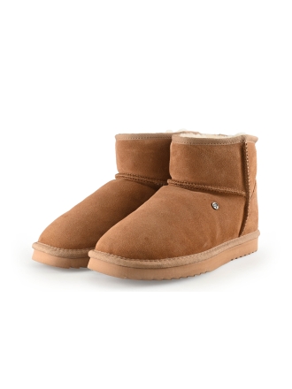 Warmbat Enkellaarzen Bruin 339594
 Maat 41
 