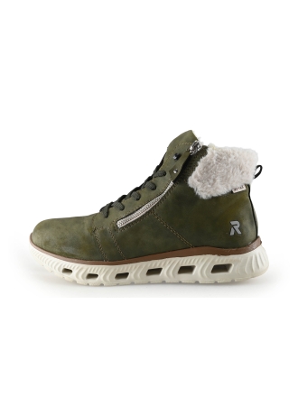 Rieker Hoge sneakers Groen 339615
 Maat 41
 