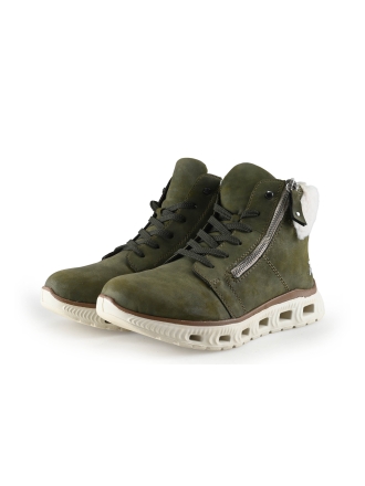 Rieker Hoge sneakers Groen 339615
 Maat 41
 