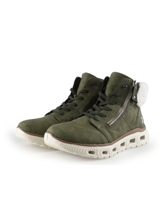 Rieker Hoge sneakers Groen 339619
 Maat 42
 