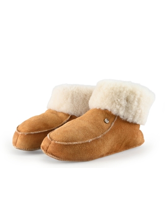 Warmbat Pantoffels Cognac 339646
 Maat 37
 