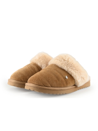 Warmbat Australia Pantoffels Cognac 339777
 Maat 40
 