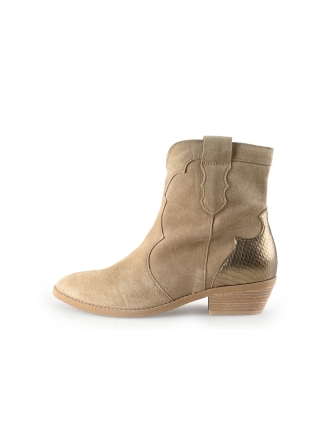 Manfield Cowboy laarzen Beige 340020
 Maat 39
 