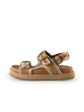 Warmbat Sandalen Cognac 340037
 Maat 38
 