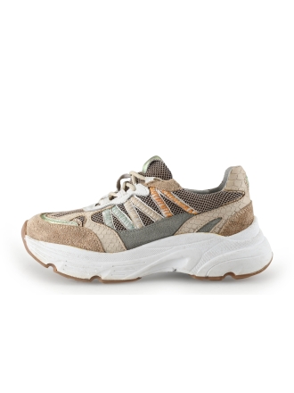Nelson Sneakers Beige 340039
 Maat 38
 