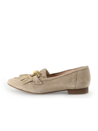 Manfield Loafers Beige 340056
 Maat 39
 