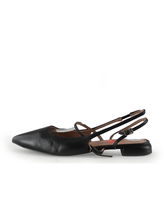 Manfield Slingbacks Zwart 340057
 Maat 41
 