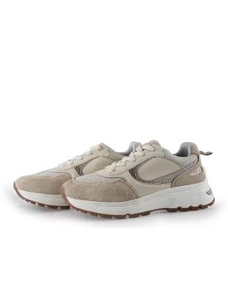 Manfield Sneakers Beige 340072
 Maat 40
 