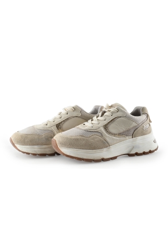 Manfield Sneakers Beige 340200
 Maat 38
 