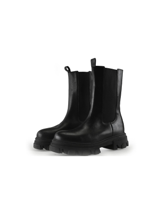 Leone Chelsea boots Zwart 340222
 Maat 42
 