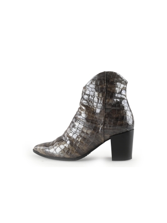 Lina Locchi Enkellaarzen Bruin 340274
 Maat 40
 