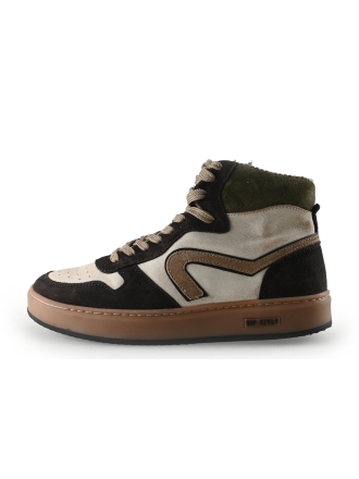 HIP Hoge sneakers Bruin 340342
 Maat 37
 