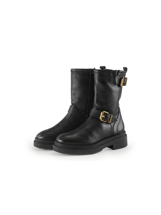 Lina Locchi Biker boots Zwart 340366
 Maat 38
 