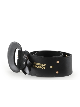 Fabienne Chapot Riem Zwart 340429
 Maat 85 cm
 