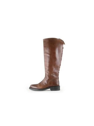 Shabbies Amsterdam Laarzen Cognac 340459
 Maat 37
 