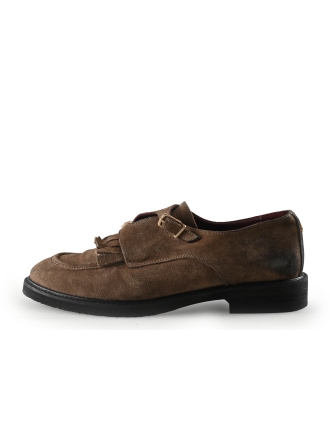 Fred de La Bretoniere Loafers Bruin 340463
 Maat 41
 
