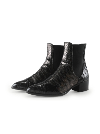 Pertini Enkellaarzen Zwart 340466
 Maat 37½
 