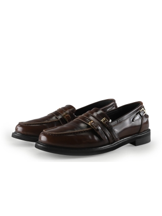 Stefano Lauran Loafers Bruin 340482
 Maat 41
 
