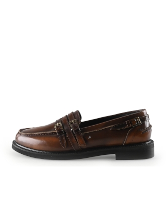 Stefano Lauran Loafers Bruin 340488
 Maat 38½
 