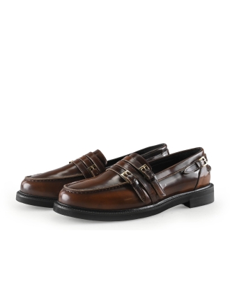 Stefano Lauran Loafers Bruin 340488
 Maat 38½
 