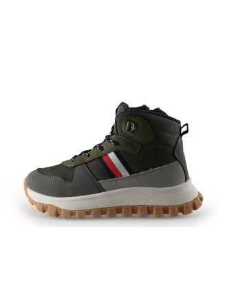 Tommy Hilfiger Hoge sneakers Groen 340492
 Maat 34
 