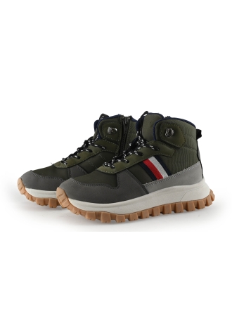 Tommy Hilfiger Hoge sneakers Groen 340492
 Maat 34
 