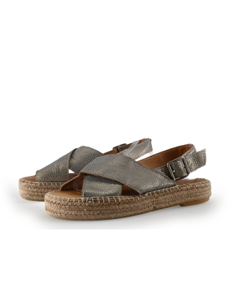 VIA VAI Sandalen Goud 340644
 Maat 39
 