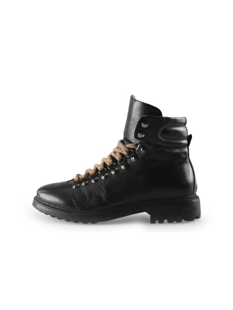 Stefano Lauran Veterboots Zwart 340786
 Maat 41
 