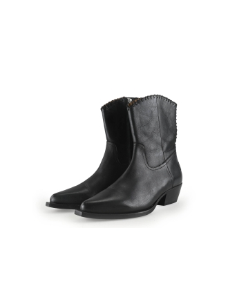 Shabbies Amsterdam Laarzen Zwart 341223
 Maat 38
 